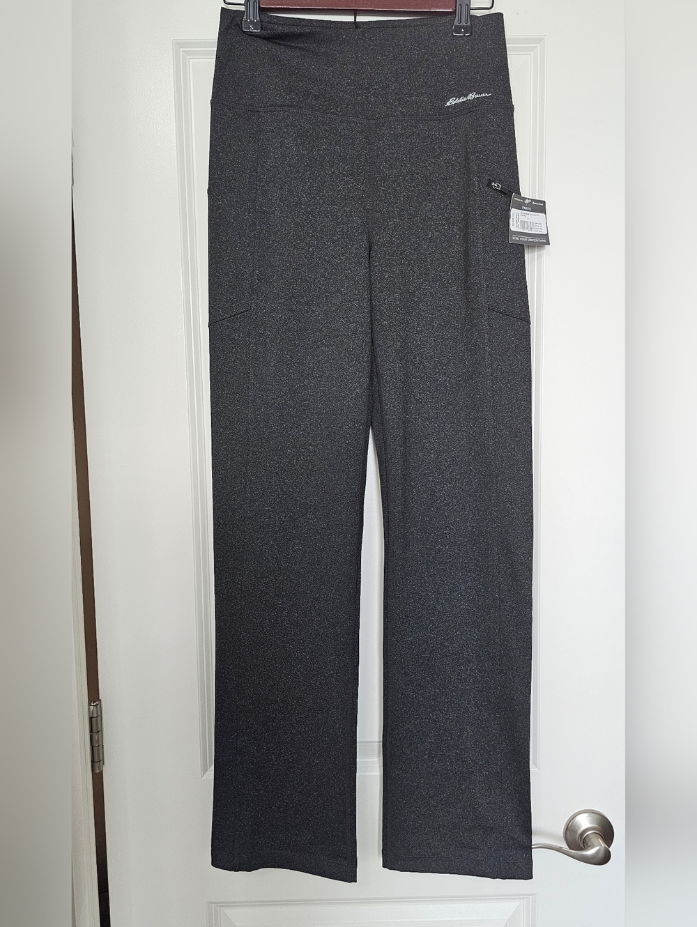 Eddie Bauer Traverse Trail Pants Women’s SmallGray NWT Outdoor Stretch Wide Leg
